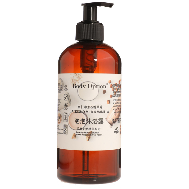 沐浴露泡沫清洁补水家庭装500ml