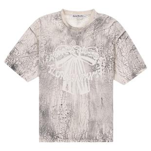 ACNE STUDIOS 春夏新款男士印花短袖圆领T恤银泰百货精品301574