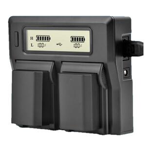 3C认证劲码NP-FZ100电池充电器适用索尼ZVE1 a7m5 a6600 a7r4 a7m4 a7rm4 a7m3 a9 a7s3 a7r3单反微单相机a7c