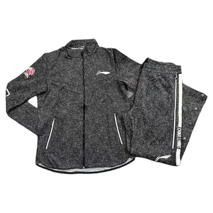 李宁CBA赞助男子篮球出场服大码运动套装卫衣外套裤加大加肥5X6X