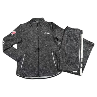 李宁CBA赞助男子篮球出场服大码运动套装卫衣外套裤加大加肥5X6X