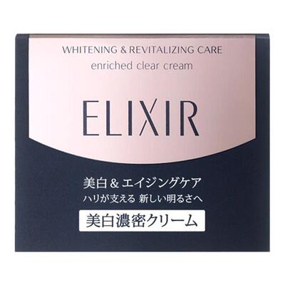 日本直邮SHISEIDO 资生堂ELIXIR 怡丽丝尔 美白紧致浓密面霜45g