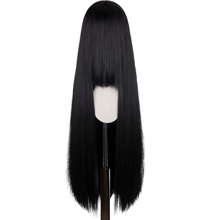 曼柒殿阁 浅金黄橙黄橘黄棕色万用玉米须cos蓬蓬丝长直发49-72色