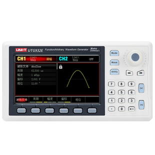 优利德UTG932E 函数任意波形信号发生器信号源双通道30MHz