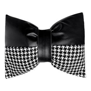 汽车头枕腰靠套装简约蝴蝶结车载座椅护颈枕头护腰靠垫车内抱枕女