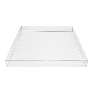 定制高透明亚克力盒子托盘防水底盘特效拍摄影道具水箱浅水槽鱼缸