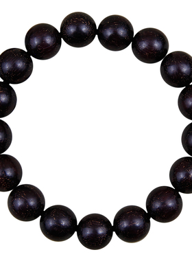 佛珠手串黑红金星血檀木男女108颗手链文玩楠木情侣木珠念珠木质