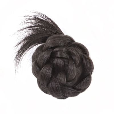 增加发量丸子头小七气质千金感