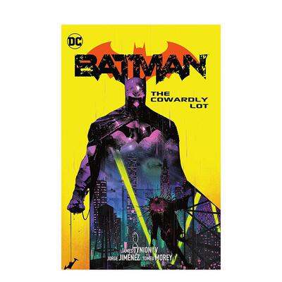 【预售】【DC Comics】【2023艾斯纳奖佳编剧】蝙蝠侠卷4胆小鬼英文漫画简装进口原版书Batman Vol. 4: The Cowardly Lot Jame