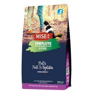 美斯猫粮鳕鱼果蔬全期通用型鸡肉肉松猫粮1.5kg10kg3斤奶糕猫粮