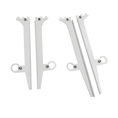 AA柱开放式白色金属衣柜配件