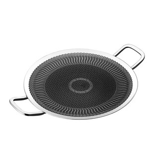 316L不锈钢烤盘烤肉盘不沾锅烤肉盘瓦斯炉明火电磁炉通用户外露营