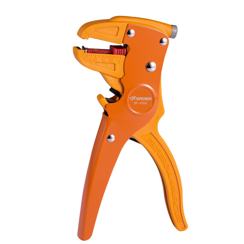 拓伏锐进口剥线钳鸭嘴型自动剥皮钳子多功能排线剥线器鸭嘴剪线钳