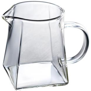 玻璃茶具大小号公杯耐热温高硼硅玻璃加厚公道杯茶漏过滤网分茶器