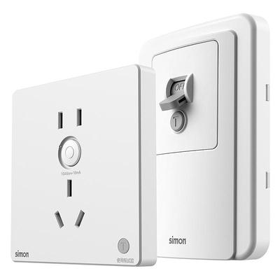 西蒙86型漏电保护开关插座