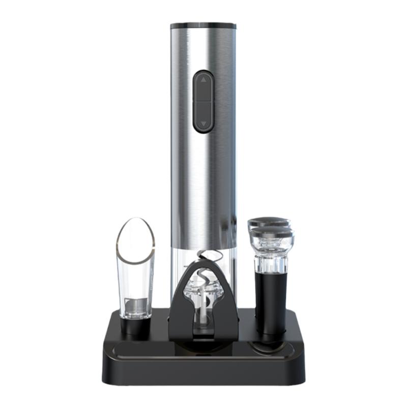红酒开瓶器电动开酒器家用开红酒器全自动不锈钢充电款启瓶器起子