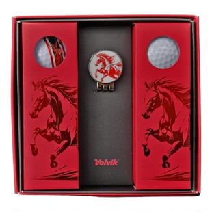 韩国代购2026年马年限量版套盒新春礼物VOLVIK下场高尔夫球
