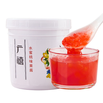 广禧水蜜桃果酱1.3kg多口味