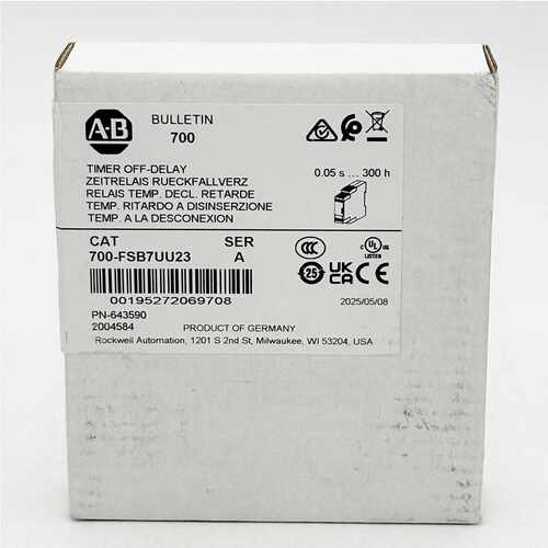 溢价-700-FSB7UU23定时继电器罗克韦尔AB700