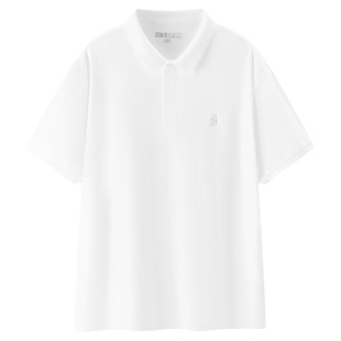 森柔|森马POLO衫男夏季基础商务通勤风针织衫百搭休闲挺拔短袖T恤