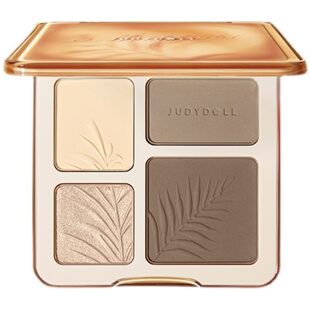 Judydoll橘朵高光修容一体盘哑光提亮阴影腮红女juduo化妆师专用