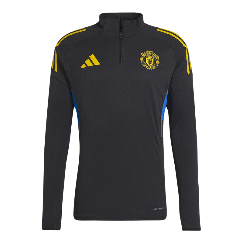 Adidas/阿迪达斯正品2025男士训练曼联足球运动修身长袖T恤JP3143