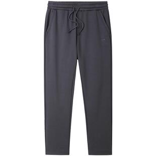 骆驼男装纯棉卫裤男2025秋冬季加绒保暖户外直筒休闲运动长裤