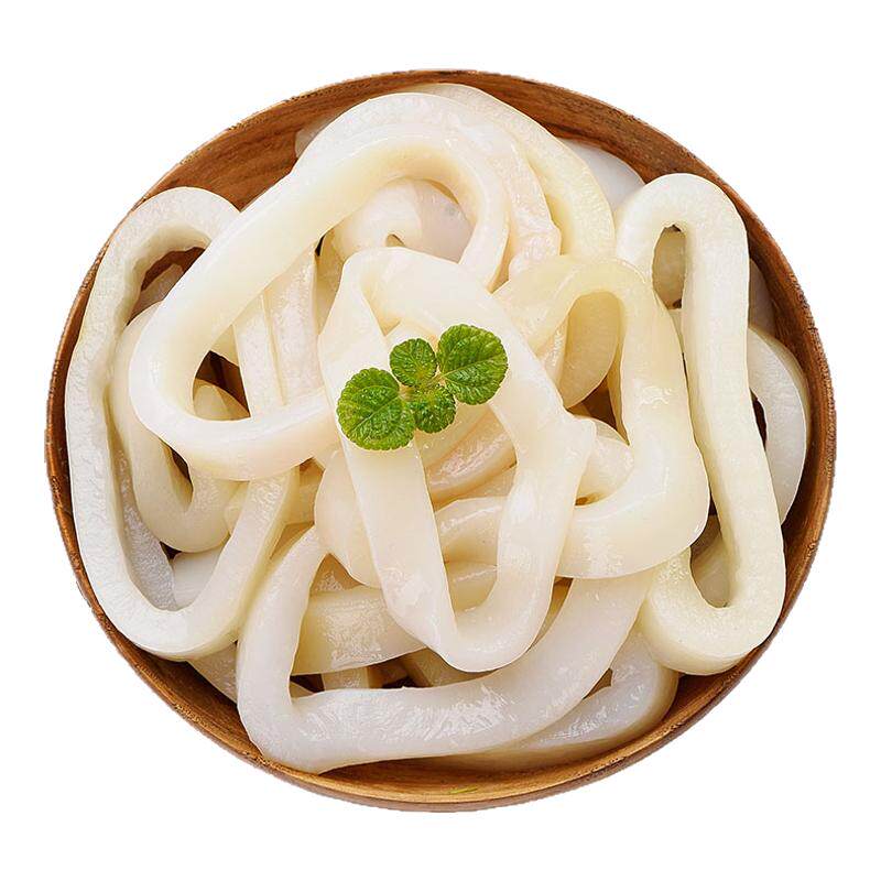 美加佳 鱿鱼圈500g*2袋去皮新鲜速冻鱿鱼圈火锅烧烤油炸食材