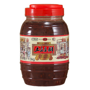 四川豆瓣酱瓶装熟制土豆瓣炒菜川菜火锅调味料一年陈酿老豆瓣红油