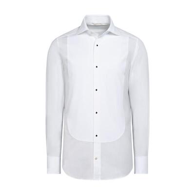 Suitsupply白色埃及棉礼服衬衫