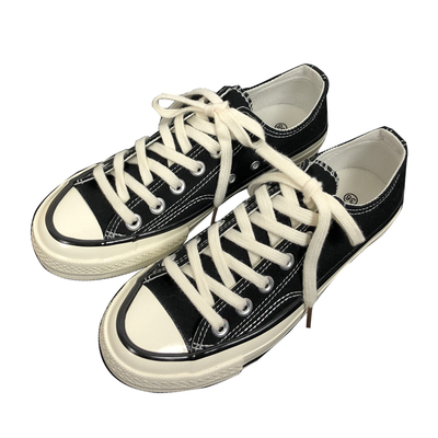 1970s帆布鞋万年款鞋子女黑色