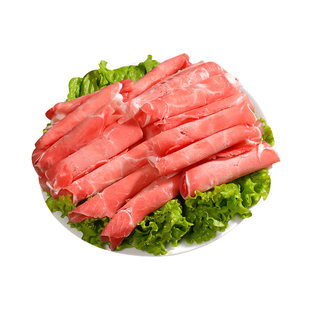 正宗年货锡盟羔羊元宝肉卷新鲜原切羊霖肉纯羊肉精瘦火锅涮羊肉片