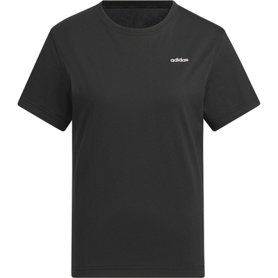 阿迪达斯女士休闲圆领T恤