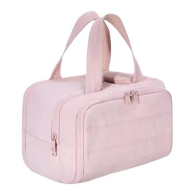 小二儿王便携化妆包大容量女收纳包旅行出差洗漱包高颜值分区收纳