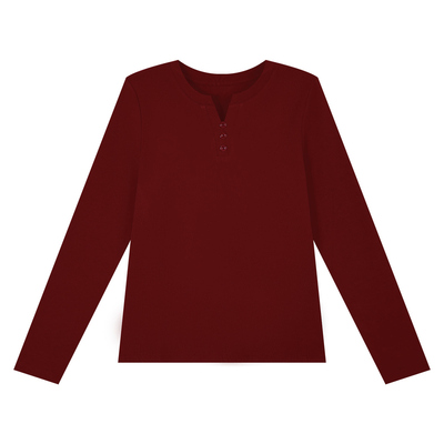 长袖t恤女加绒保暖内搭打底衫