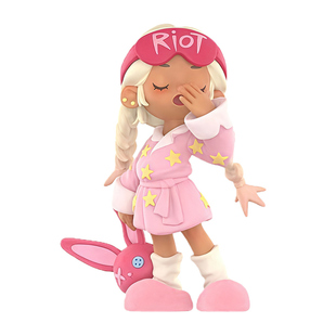 POPMART泡泡玛特Lil Peach Riot 小小叛桃彻夜狂欢系列手办盲盒