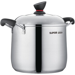 苏泊尔汤锅304不锈钢加厚炖锅不粘汤桶燃气电磁炉家用煮粥锅具