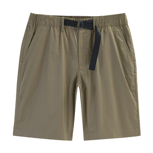 夏季百搭 高档抗皱高支棉涤混纺 腰带调节休闲短裤五分裤 DBL968