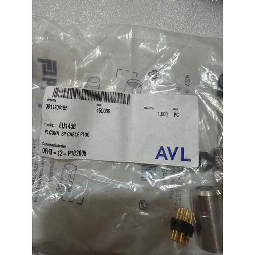 AVL EU1458 8P连接器插头，DFHT-12-P10—议价