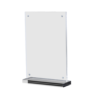 亚克力台卡展示牌a4桌牌亚克力台卡强磁透明t型台签广告价目表立牌会议座位台牌摆台广告席卡双面座位定制