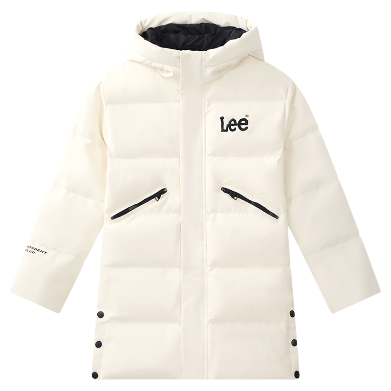 Leekids加厚连帽男女童羽绒服