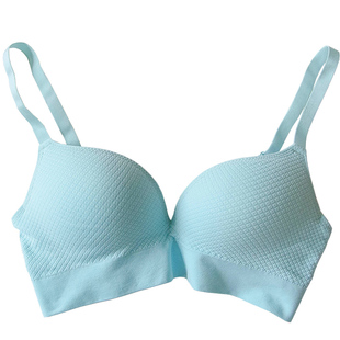 日系女舒适aa聚拢内衣小胸平胸专用上薄下厚杯无钢圈文胸中薄运动