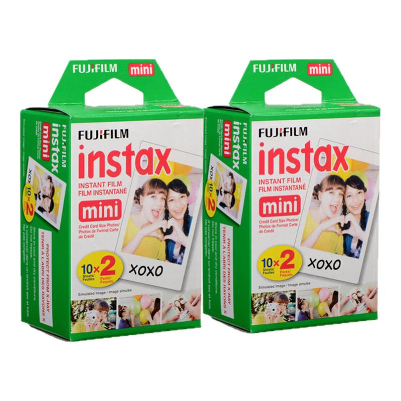 30张富士立拍立得相纸mini系列3寸适用mini12/99/11/90/40机型包装日期随机不包成像香港直邮