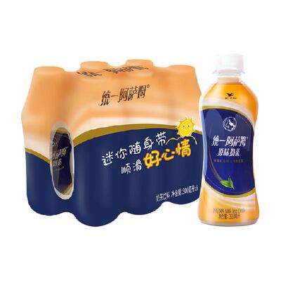 统一原味便携装奶茶300ml×6瓶