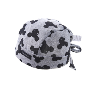 婴儿帽子春秋薄款宝宝男护头囟帽婴幼儿头巾小月龄外出囟门海盗帽