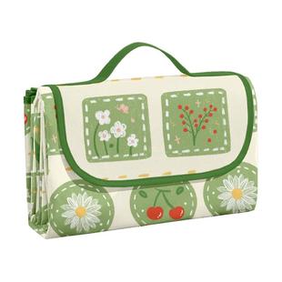 无纺布野餐垫防潮垫帐篷户外地垫野外防水防潮手提便携折叠露营垫