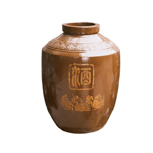 土陶酒坛加重加厚装酒100斤（厂家直发）家用酒坛密封酒坛
