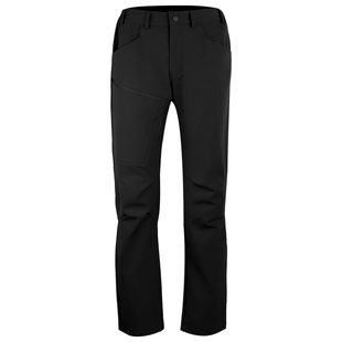 灰壳美利奴羊毛软壳裤子男户外徒步防风保暖防水登山休闲运动长裤