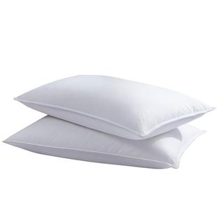 酒店同款羽丝绒枕芯定型荞麦枕软硬双面中枕可用宾馆民宿专用枕头