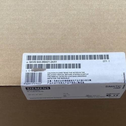 议价6AV6644-0BA01-2AX1西门子触摸屏，配件齐全，功能包好，